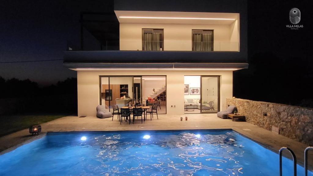 Villa Melas Hriszí Aktí Haniá Kültér fotó